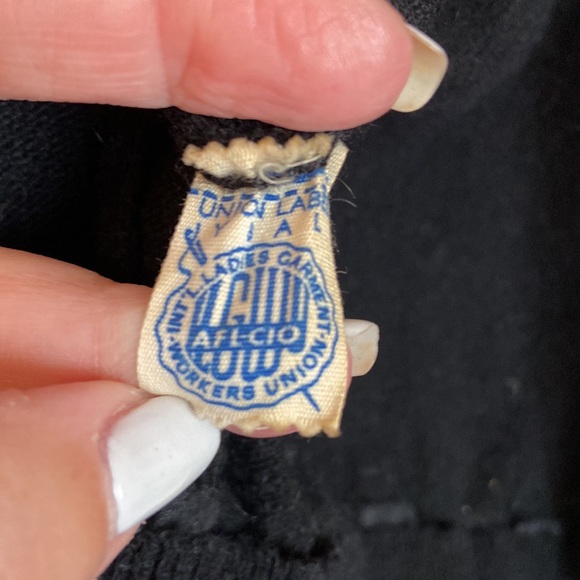 Vintage rabbit fur cardigan 1950-1960 - Picture 10 of 14